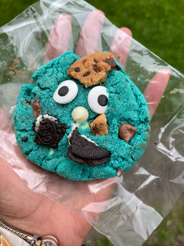 Cookie Monster cookie