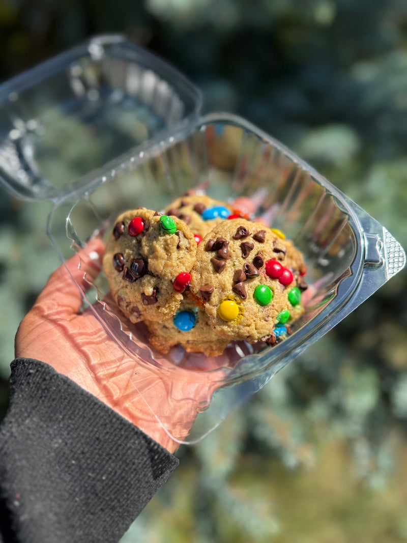 M&M Chocolate Chip Cookies