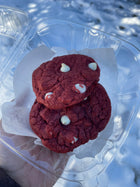 Red Velvet  Cheesecake Cookies