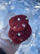 Red Velvet  Cheesecake Cookies